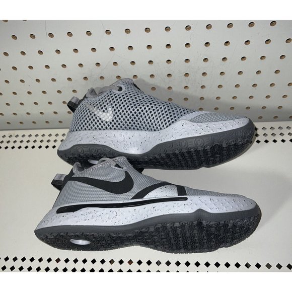 Nike PG 4 Mens Athletic Basketball Shoes Size 7 Wolf Gray Black CK5828-001 main image 4